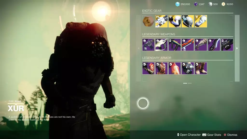 xur destin 2 saison 17
