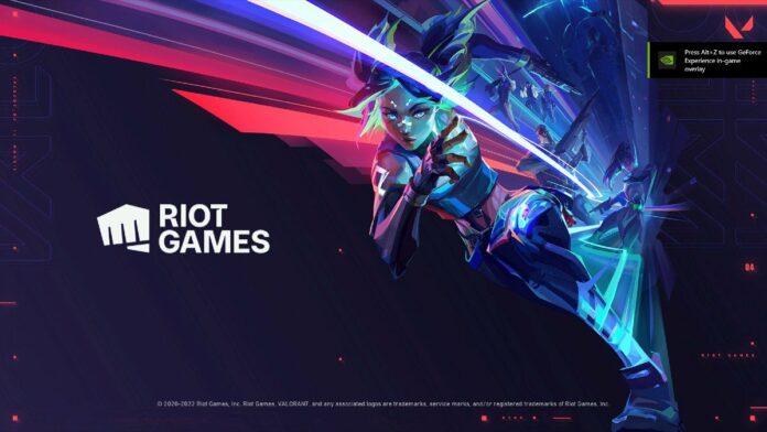 VALORANT Neon homescreen