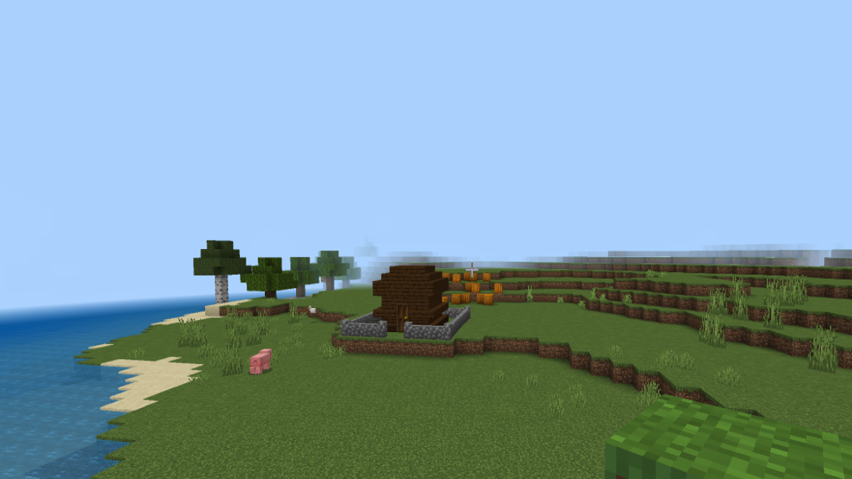Cabane en rondins Minecraft