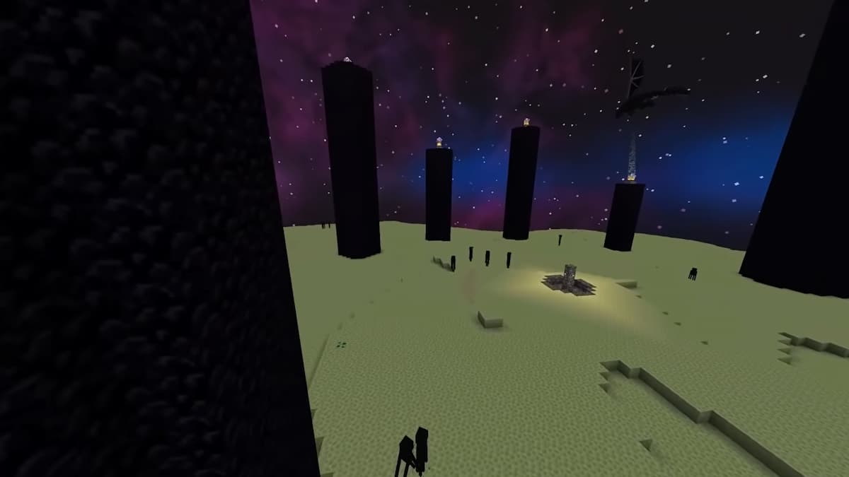 Biome de la fin de Minecraft