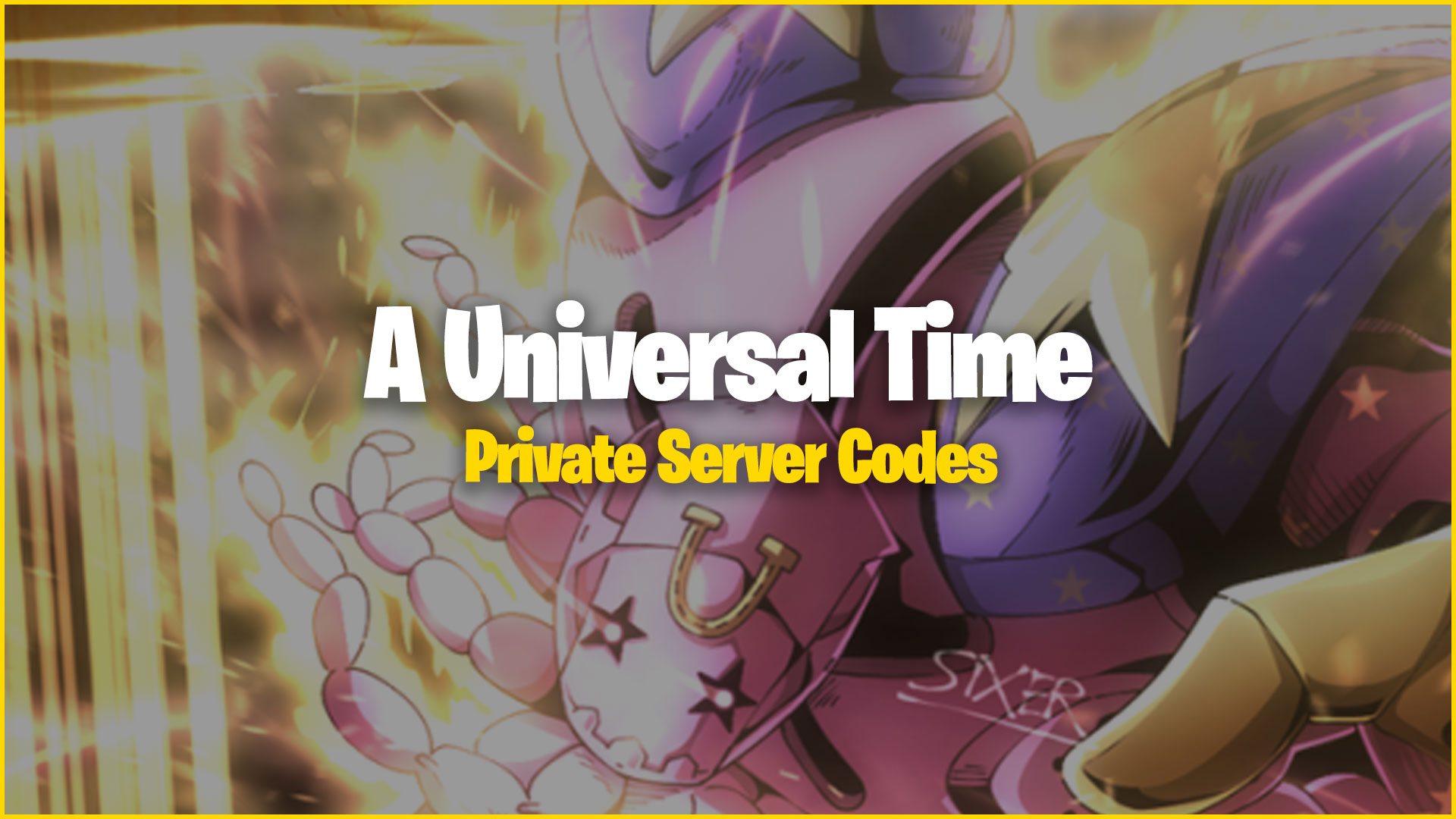 A Codes de serveur privé en temps universel (AUT)