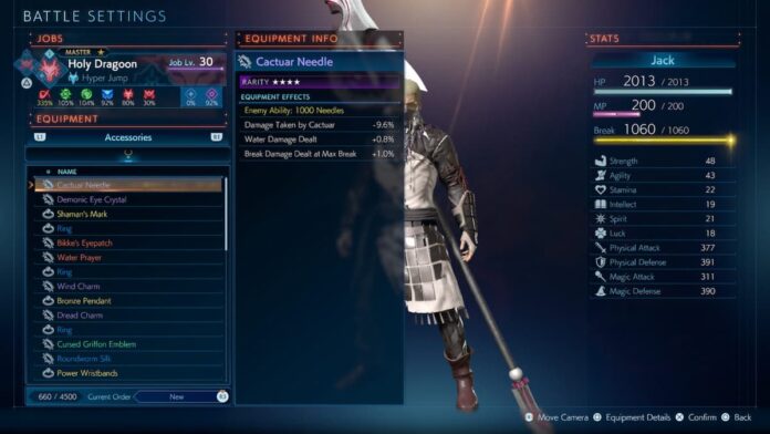 Comment utiliser les accessoires dans Stranger of Paradise: Final Fantasy Origin Trials of the Dragon King
