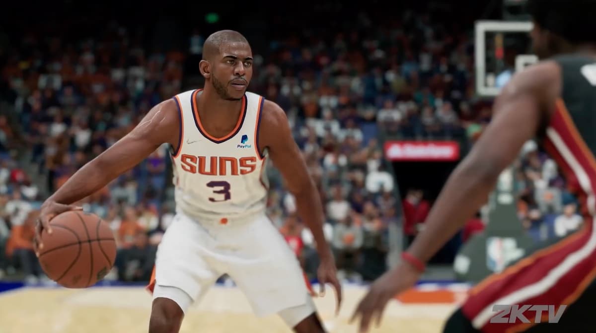 Capture d'écran NBA 2k22 2ktv