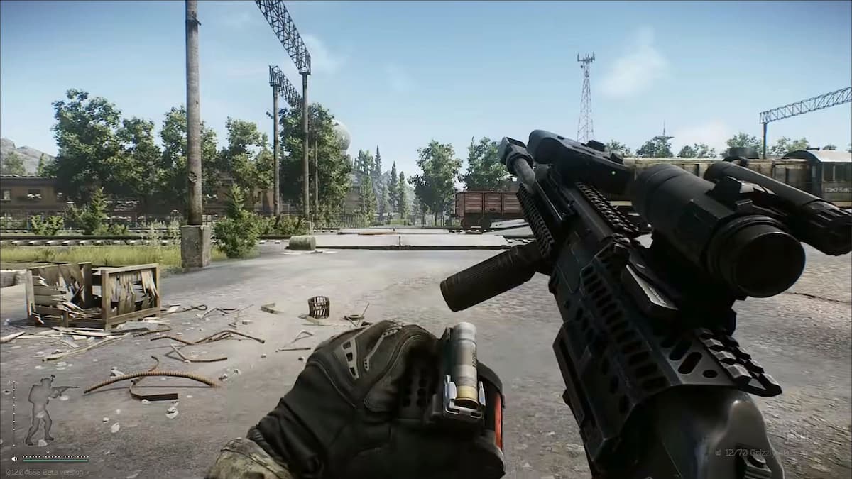 Capture d'écran de l'évasion de Tarkov