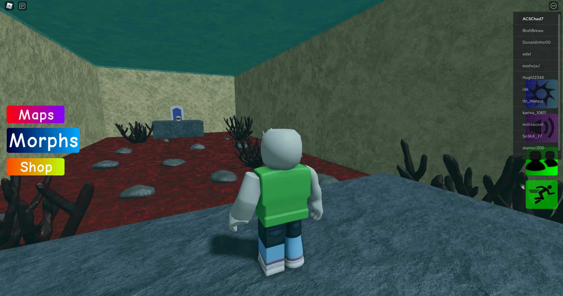 requin obby dans trouver les morphes floppa