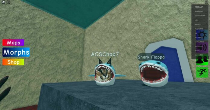 shark floppa in find the floppa morphs