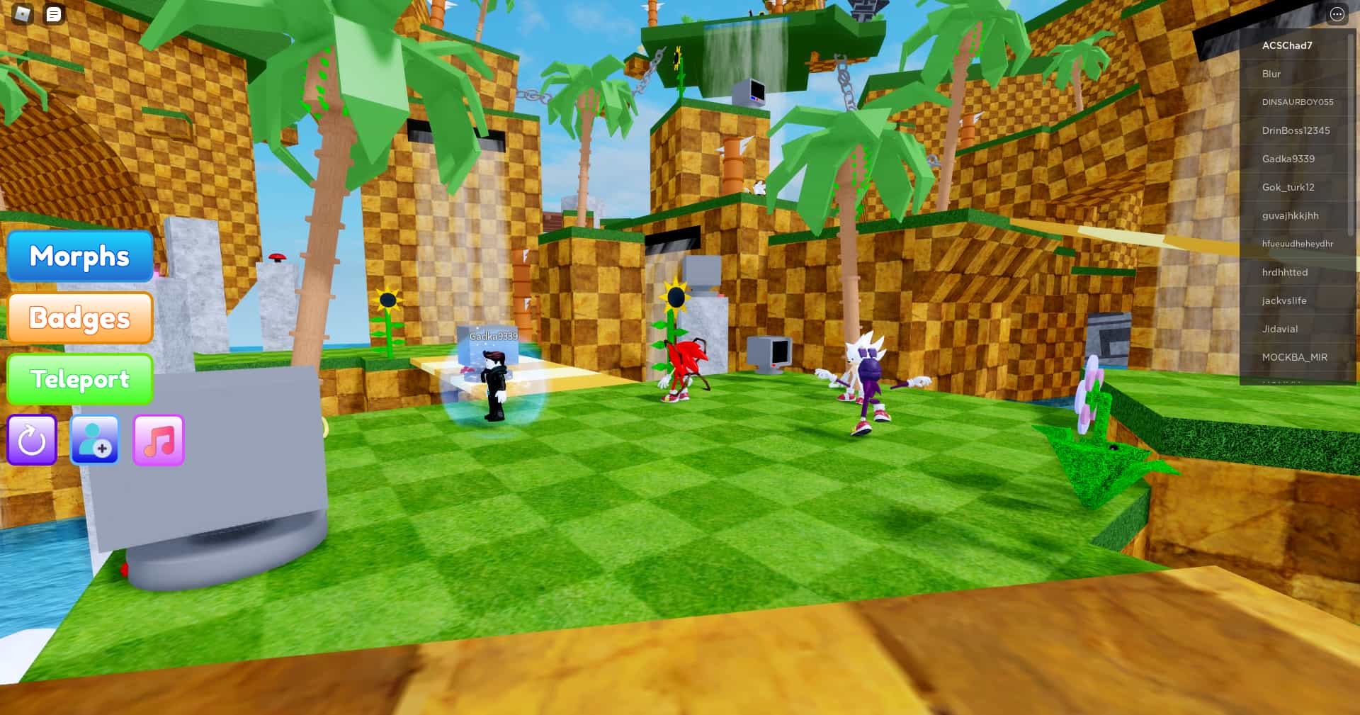 spawn dans trouver les morphes sonores