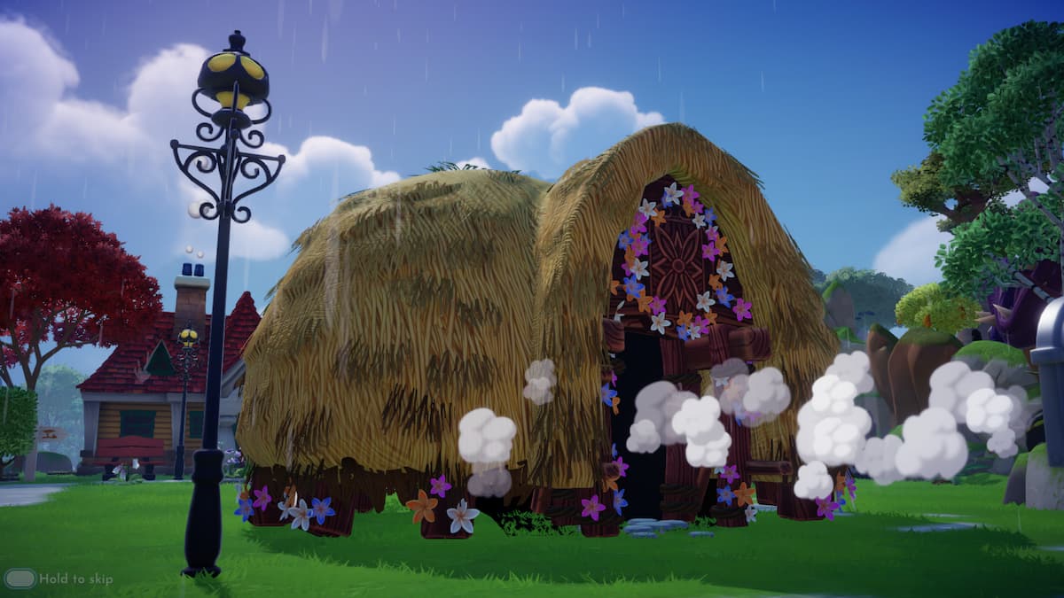 La maison de Moana dans la vallée Disney Dreamlight