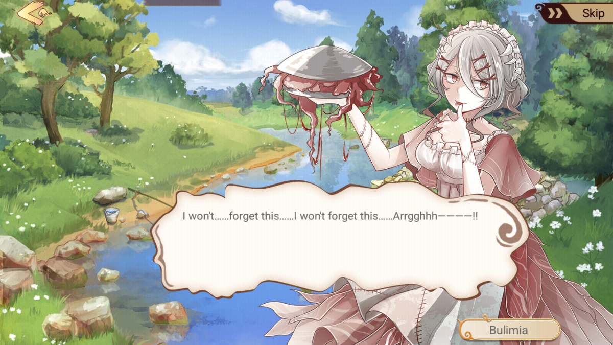 Vous avez vaincu l'ennemi de la boulimie dans Food Fantasy