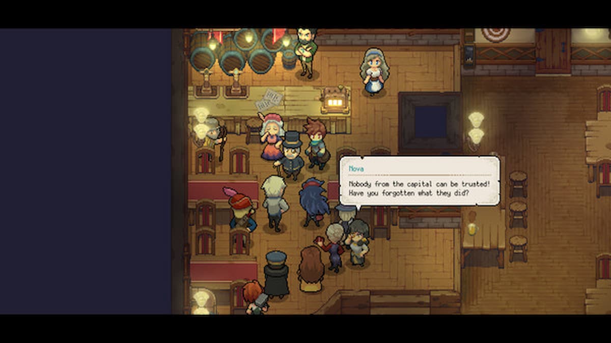 Rencontrer les habitants de la ville dans Potion Permit