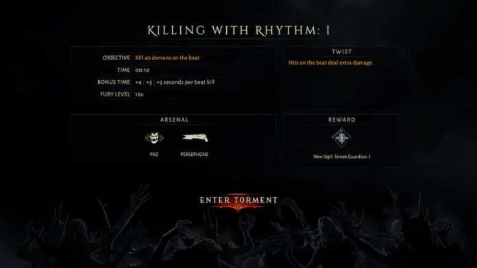 killing with rhythm I info