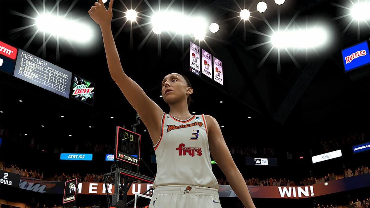 nba 2k23 capture d'écran du lecteur mercure WNBA