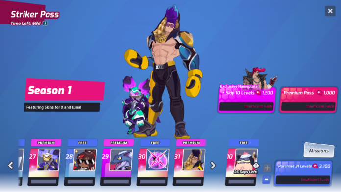 Omega Strikers Striker Pass