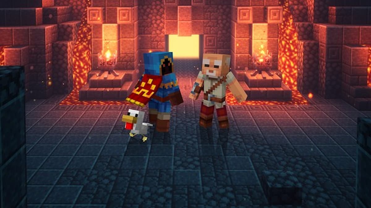 Comment obtenir les peaux de héros Minecraft Dungeons Heroes Skin Pack, cape, poulet