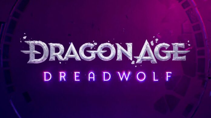 Dragon Age Dreadwolf Logo Art in purple