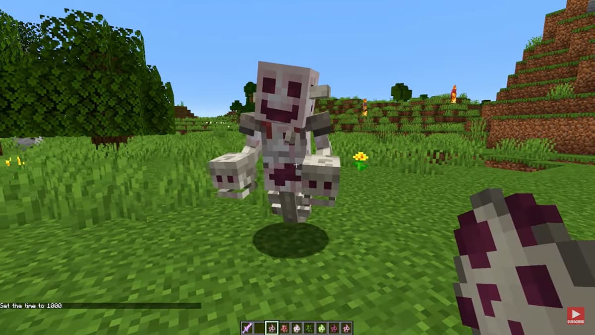 Créature effrayante de Sons of Sins Minecraft Mod