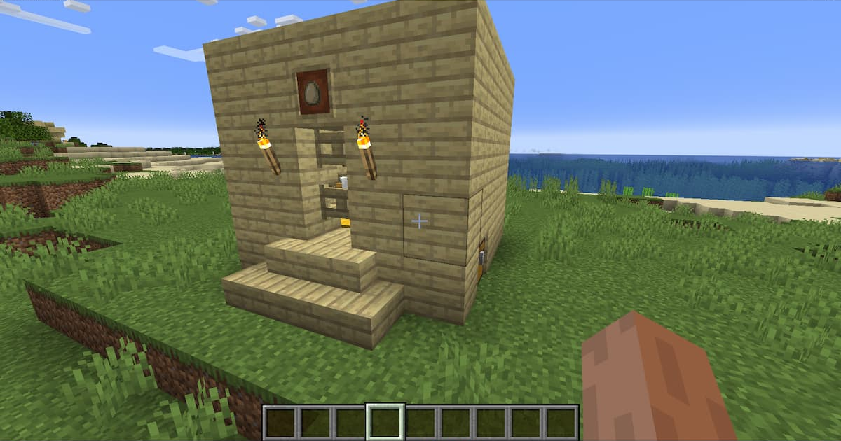 ferme d'oeufs dans Minecraft
