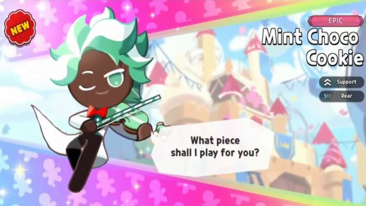cookie run royaume chocolat à la menthe