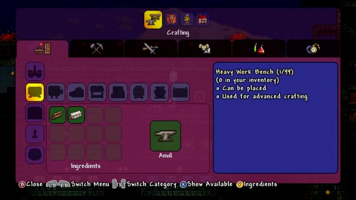 terraria-établi