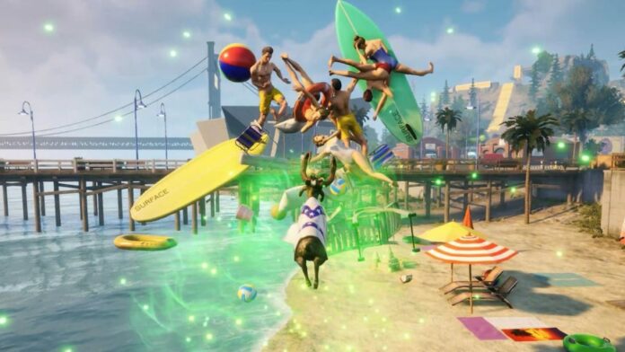 Comment filmer 10 personnes simultanément dans Goat Simulator 3
