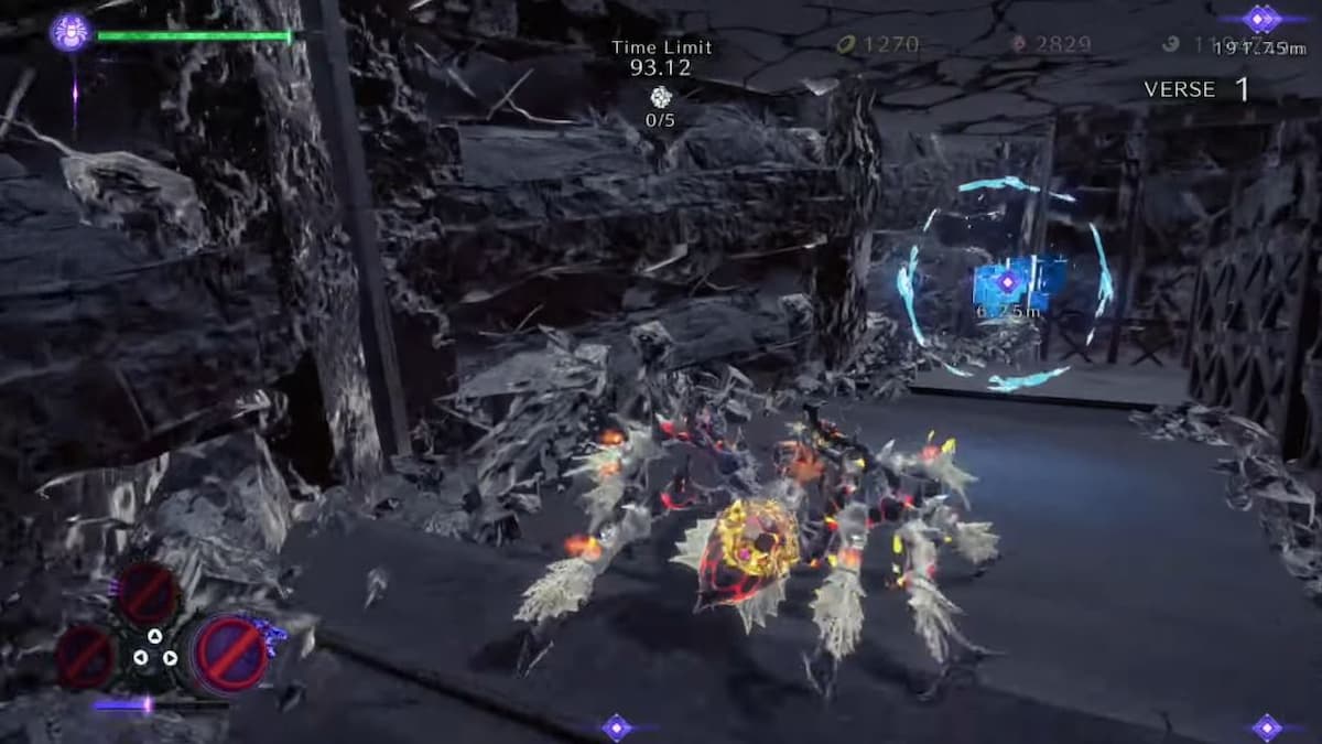 bayonetta 3 araignée restante