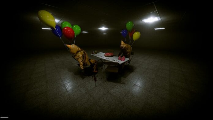 funned hazmat in inside the backrooms