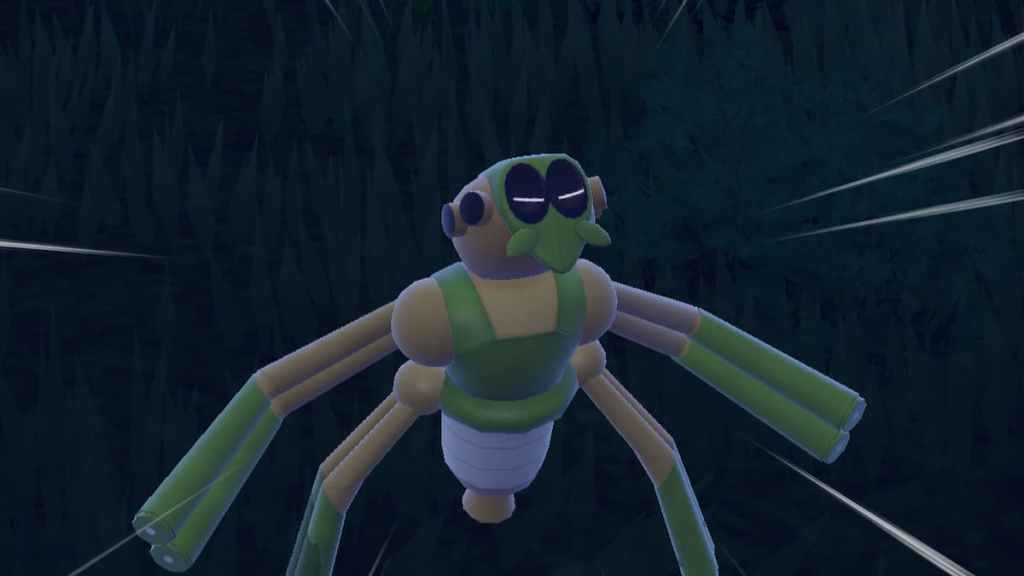 Spidops dans Pokemon Scarlet et Violet