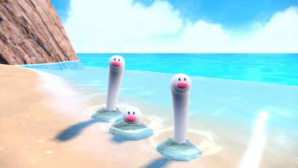 Wiglett dans Pokemon Scarlet et Violet