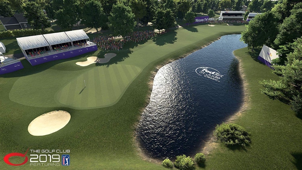 Capture d'écran du club de golf 2019