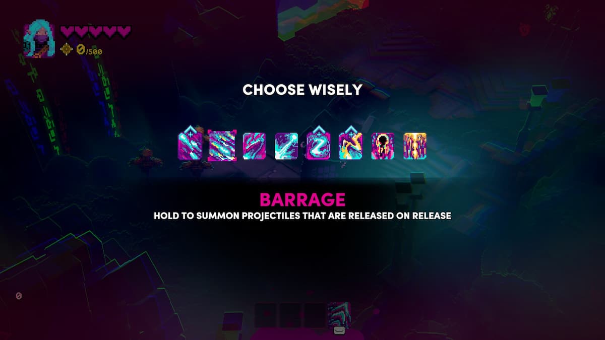 Tous les types de sorts de base dans Lone Ruin lone ruin barrage