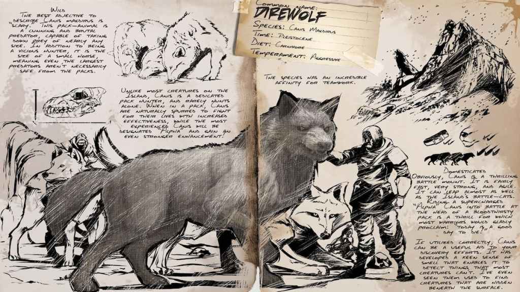 notes de loup d'arche