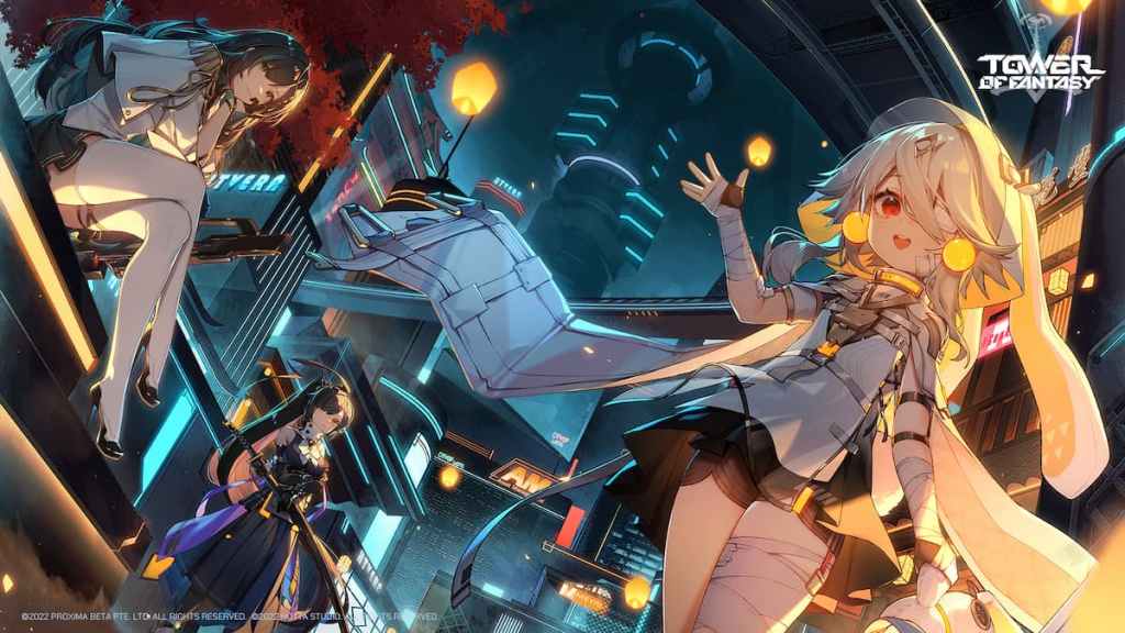 Jeux Tower of Fantasy Mirroria Funzone