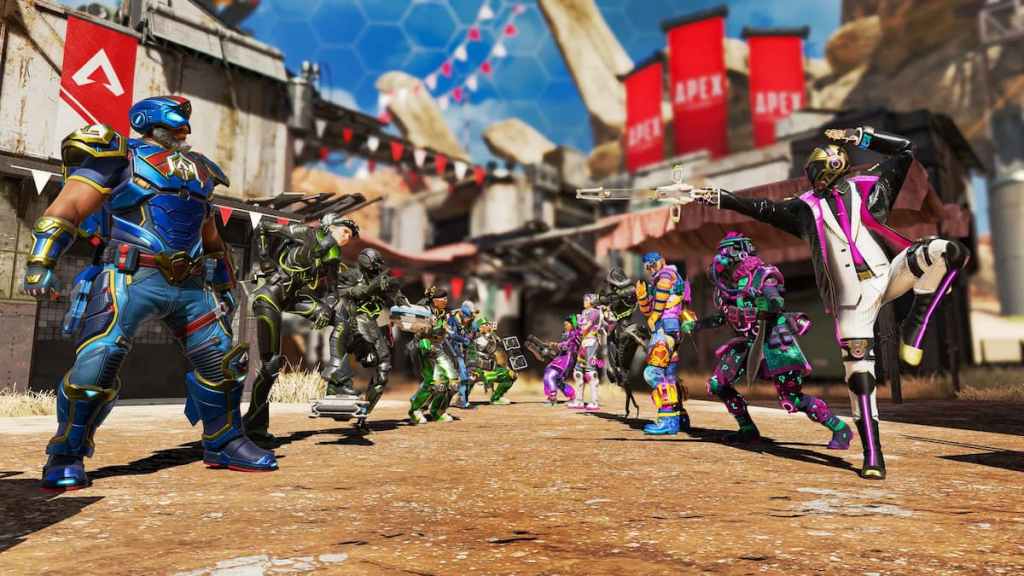Capture d'écran de l'affrontement de la saison 16 d'Apex Legends