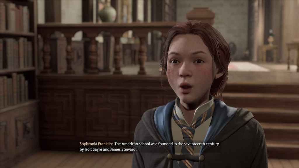 Où se trouve l'école de sorcellerie et de sorcellerie d'Ilvermorny ?  - Sophronia parle d'Ilvermorny. 