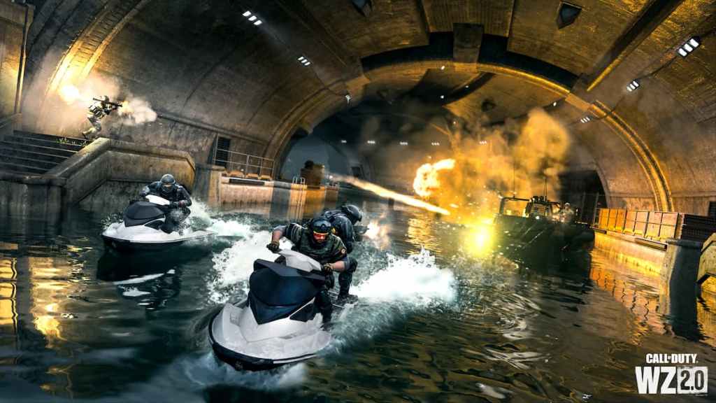 Comment terminer la mission de test d'armes M4 dans le jetski Warzone DMZ