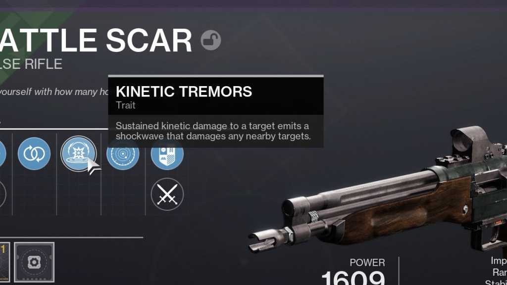 Que fait l'avantage Kinetic Tremors dans Destiny 2 Lightfall? Description de l'avantage Tremblements cinétiques.