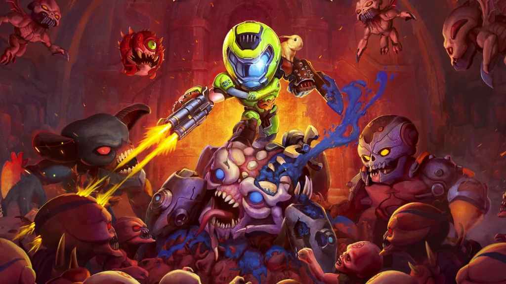 Comment faire tous les Glory Kills dans l'art clé de Mighty Doom