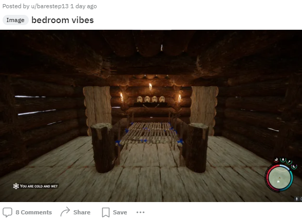 Les fils de la forêt créent l'ambiance Meme