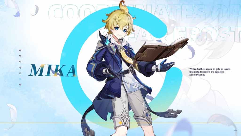 plat spécial Genshin Impact Mika