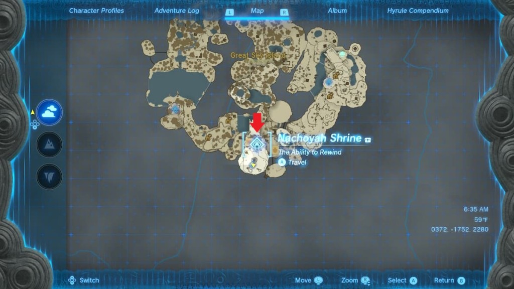 Où se trouve le quatrième sanctuaire dans Zelda Tears of the Kingdom ? Carte de localisation du sanctuaire 4