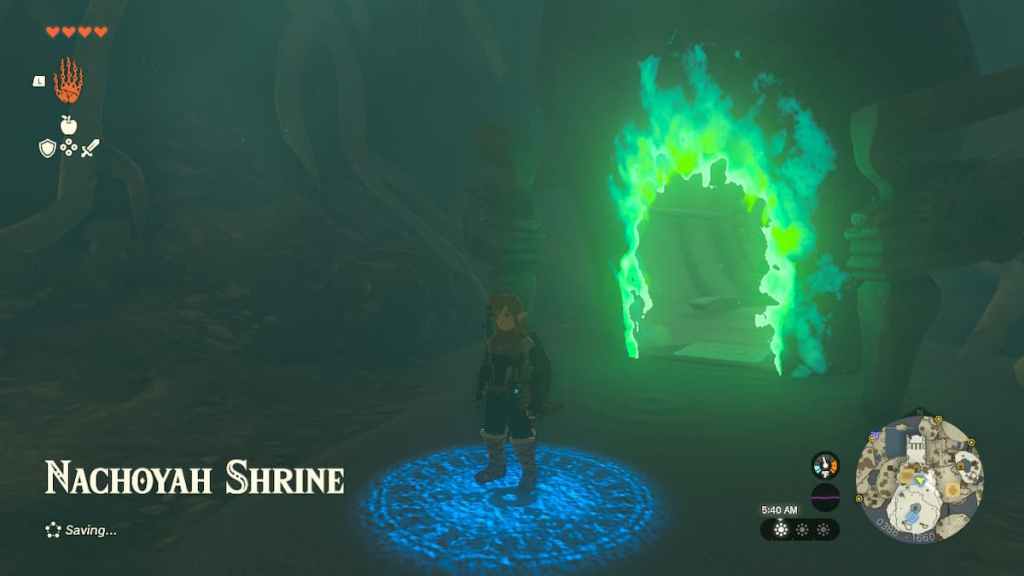 Où se trouve le quatrième sanctuaire dans Zelda Tears of the Kingdom ? Image en vedette de l'emplacement du sanctuaire 4