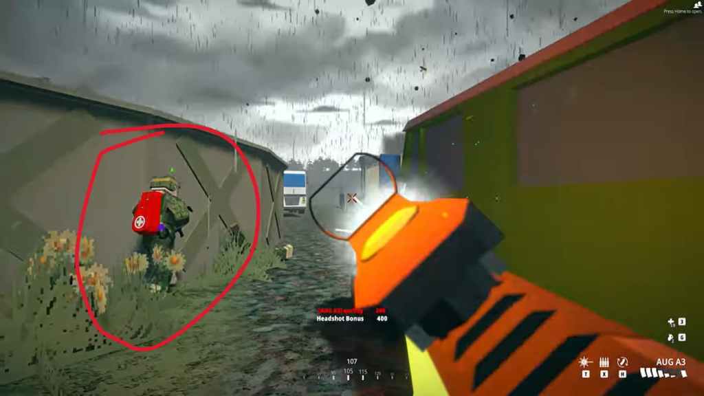 Coéquipier Medic dans Battlebit Remastered