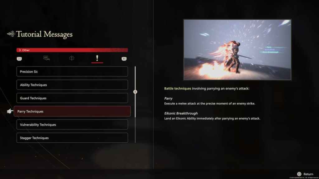 Comment effectuer une percée Eikonic dans le didacticiel Final Fantasy 16