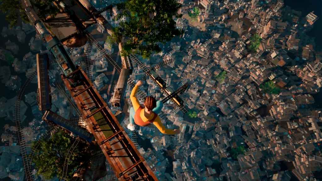 Tomber dans Only Up !