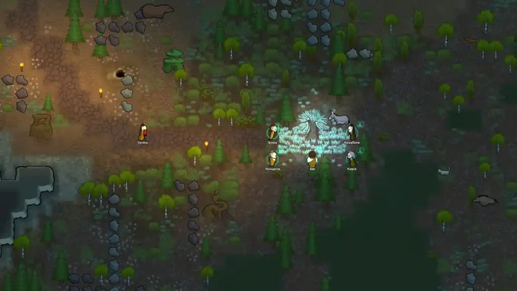 Comment fonctionne l'arbre Anima dans Rimworld ? l'image sélectionnée