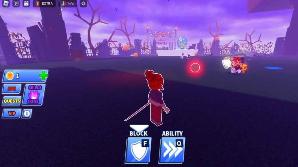 Événement d'Halloween Roblox Blade Ball